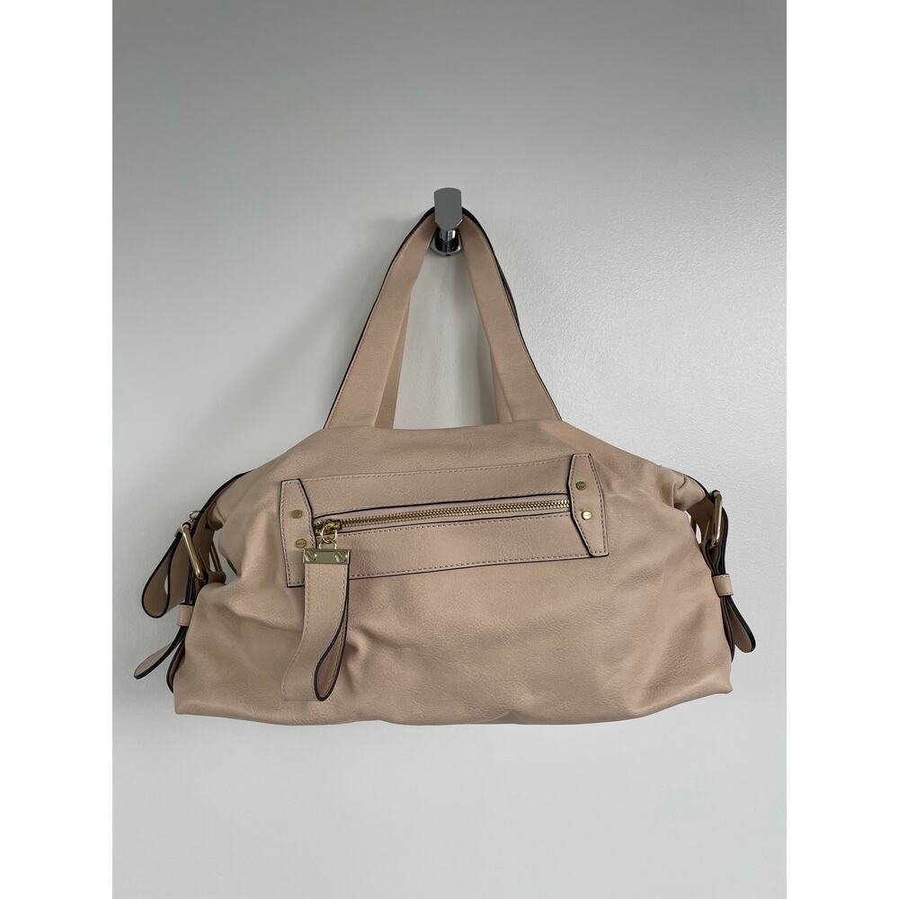 Aldo A+ Pale Petal Pink Vegan Leather Hobo Bag with Gold Hardware